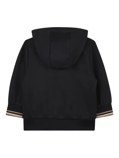 Bosswear Hooded Zip-up Tracksuit In Black