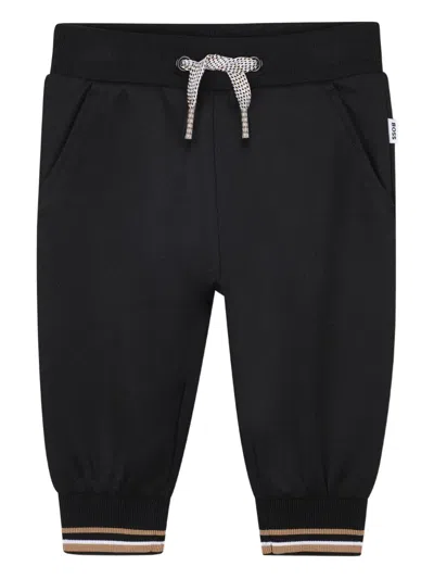 Bosswear Hooded Zip-up Tracksuit In Black