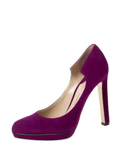 Pre-owned Paul Andrew 115mm Suede Pumps