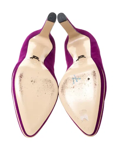 Pre-owned Paul Andrew 115mm Suede Pumps
