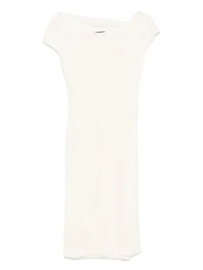 Pre-owned Prada Rosette Midi Dress