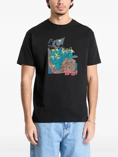 Dime Folly T-shirt In Black