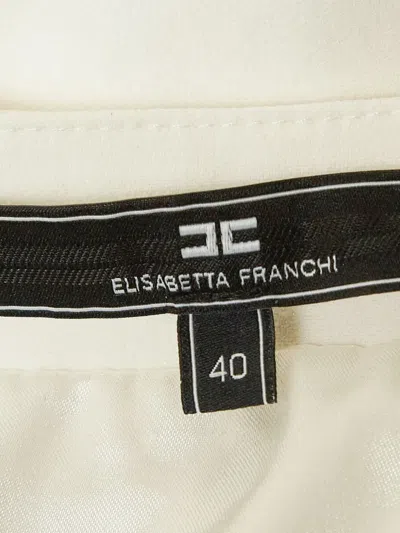 Pre-owned Elisabetta Franchi  Asymmetrical Cropped Top
