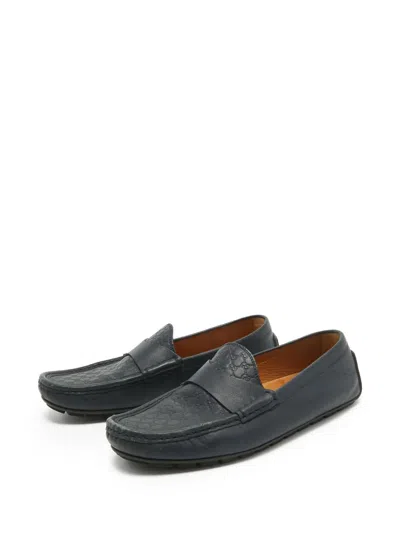 Pre-owned Gucci Ssima Loafers