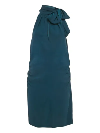 Pre-owned Saint Laurent Crepe Mini Dress