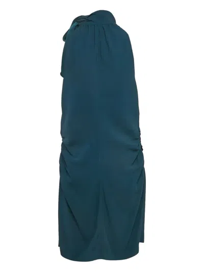 Pre-owned Saint Laurent Crepe Mini Dress