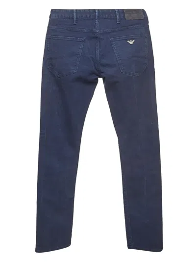 Pre-owned Emporio Armani Slim-cut Jeans