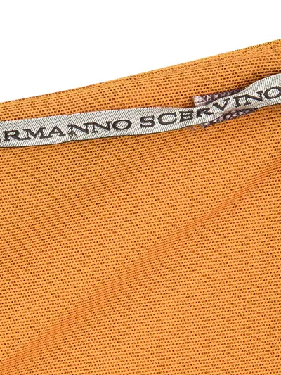 Pre-owned Ermanno Scervino Vintage Draped Midi Dress