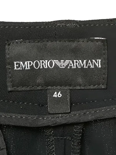 Pre-owned Emporio Armani Twill Trousers