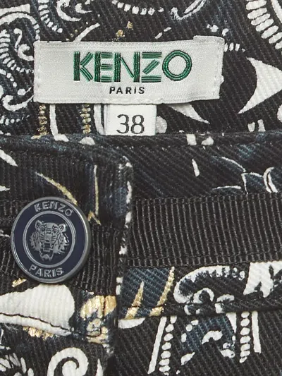 Pre-owned Kenzo Patterned Trousers