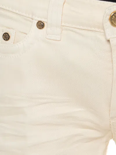 Pre-owned Roberto Cavalli Vintage Cotton Straight-leg Jeans