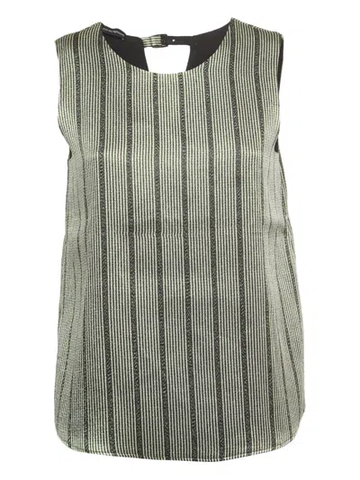 Pre-owned Emporio Armani Striped Top