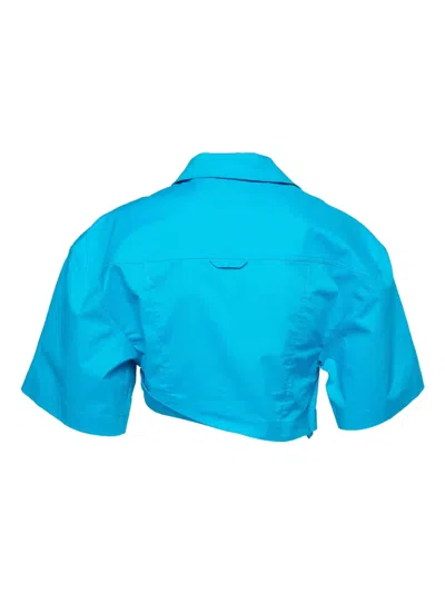 Pre-owned Jacquemus La Chemise Capri Cropped Shirt