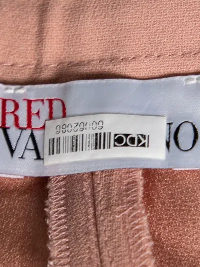 Pre-owned Valentino Wide-leg Tailored Trousers