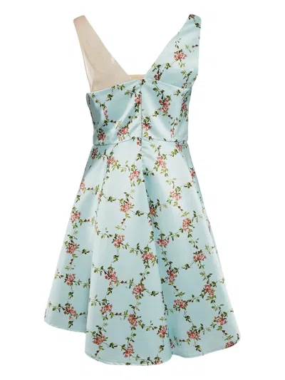 Pre-owned Elisabetta Franchi  Floral-print Mini Dress