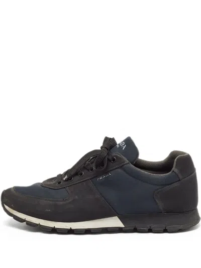 Pre-owned Prada Canvas Low-top Sneakers