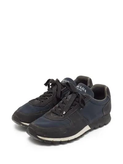 Pre-owned Prada Canvas Low-top Sneakers