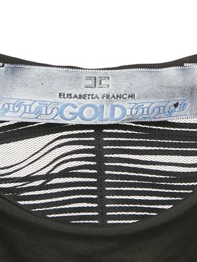 Pre-owned Elisabetta Franchi  Ruched Short-sleeve Top