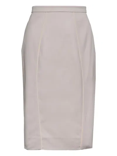 Pre-owned Valentino Cotton Skirt