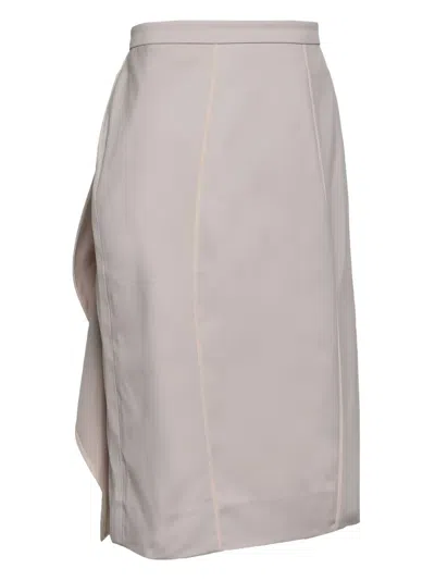 Pre-owned Valentino Cotton Skirt