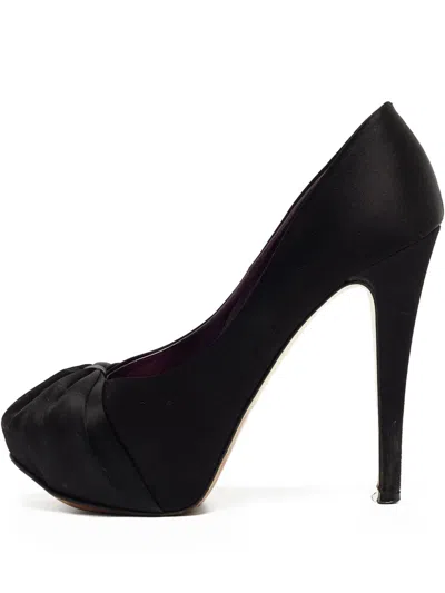 Pre-owned Gina  125mm Platform Pumps