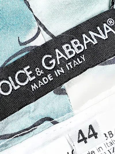 Pre-owned Dolce & Gabbana Silk Trousers