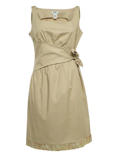 Pre-owned Moschino Cotton Dress