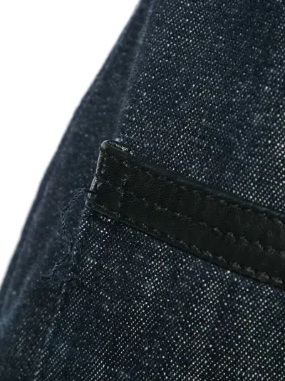 Pre-owned Kenzo Denim Midi Dress