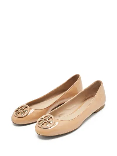 Pre-owned Tory Burch  Patent-leather Ballet Flats