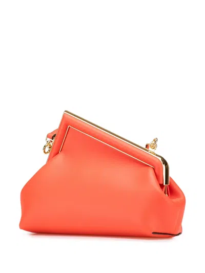 Pre-owned Fendi 2010-2025 Small Nappa  First Crossbody Bag
