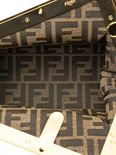 Pre-owned Fendi 2010-2025 Small Nappa  First Crossbody Bag