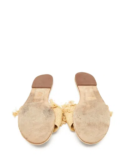 Pre-owned Tory Burch Eleanor Slides
