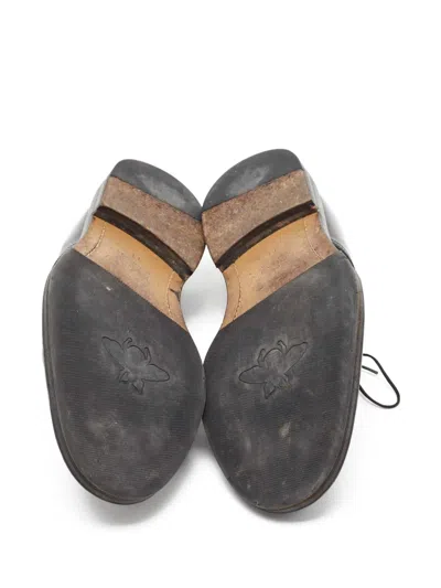 Pre-owned Gucci Leather Derby Shoes