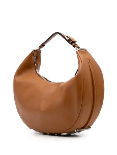 Pre-owned Fendi 2010-2025 Medium Leather Graphy Hobo Bag