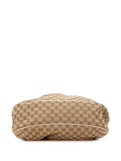 Pre-owned Gucci 2000-2015 Medium Gg Canvas Sukey Shoulder Bag