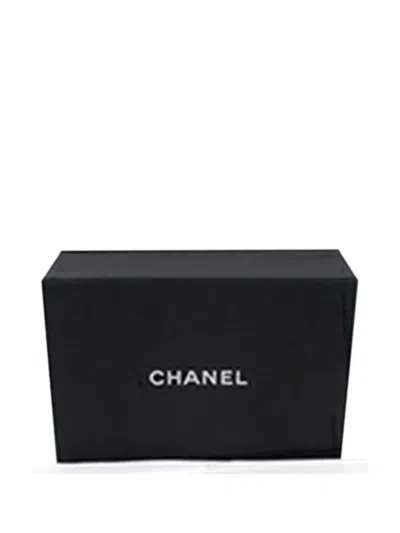 Pre-owned Chanel 2021-2025 Medium Classic Iridescent Caviar Double Flap Shoulder Bag
