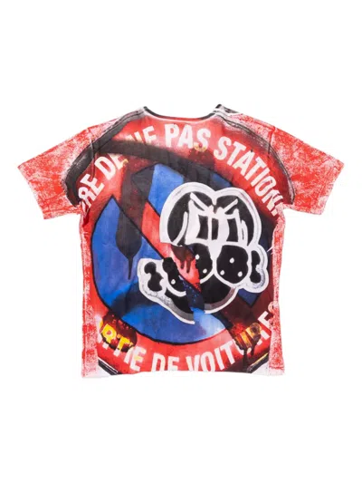 Chite' Graphic-print Crew-neck T-shirt