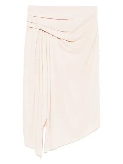 Francesco Murano Draped Asymmetric Skirt