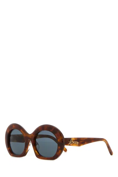 Loewe Occhiali Da Sole In Acetato Stampato Unisex