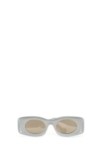 Loewe Occhiali Da Sole In Acetato Grigio Chiaro  Unisex
