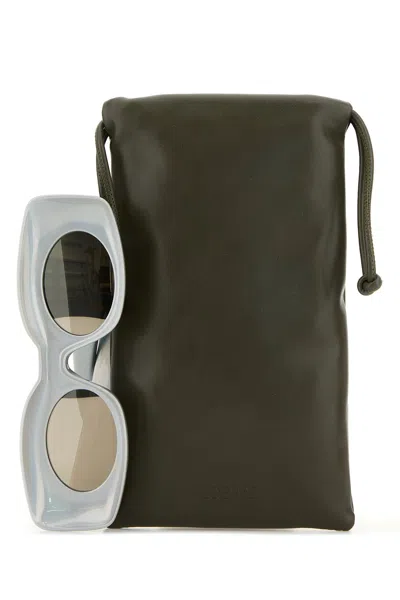 Loewe Occhiali Da Sole In Acetato Grigio Chiaro  Unisex