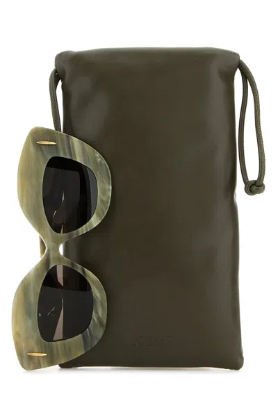 Loewe Occhiali Da Sole In Acetato Stampato Unisex