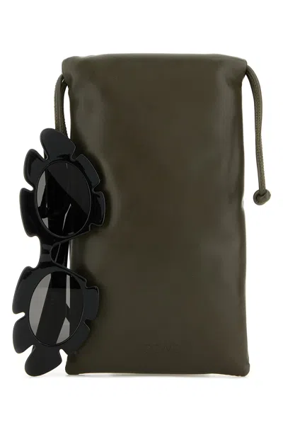 Loewe Occhiali Da Sole In Acetato Nero Unisex
