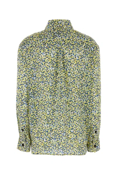 Bottega Veneta Camicia In Seta Stampata  Donna