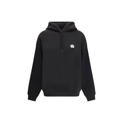 Kenzo Hooded Sweatshirt Boke In Black