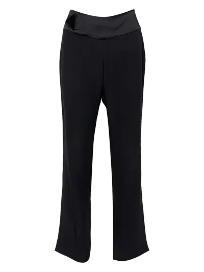 Pre-owned Emporio Armani Crepe Trousers