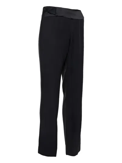 Pre-owned Emporio Armani Crepe Trousers