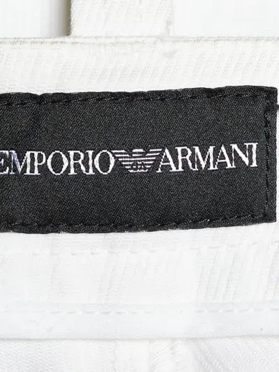 Pre-owned Emporio Armani Belted Trousers