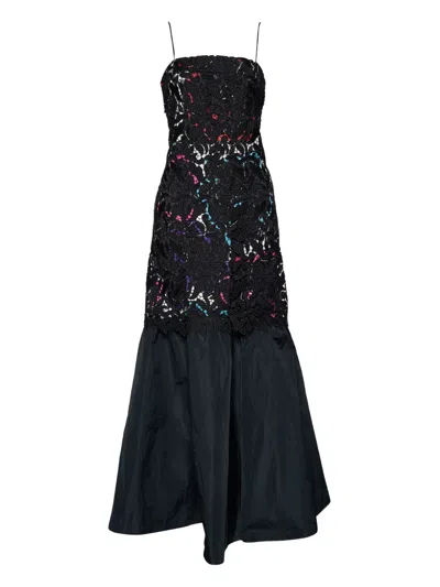 Pre-owned Emporio Armani Embroidered Sleeveless Maxi Dress