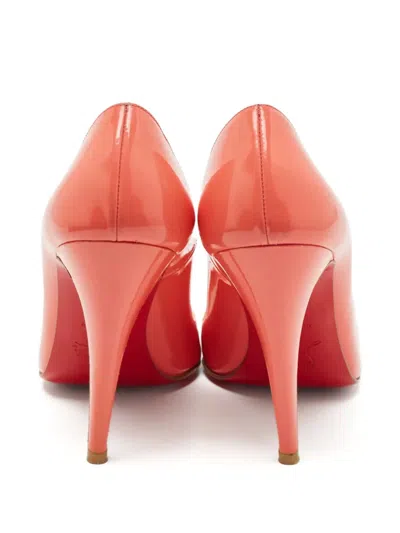 Pre-owned Christian Louboutin 100mm Flo Pumps